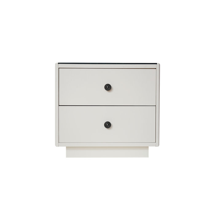 Latitude Run® Nightstand With Charge Station Wayfair